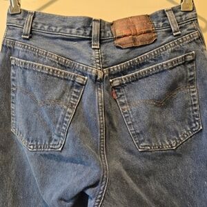 Levi's 501 Jeans Button Fly Vintage Denim Black Patch Size 13 M